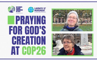 GUARDA: Gli Animatori Laudato Si’ pregano per il creato di Dio alla COP26